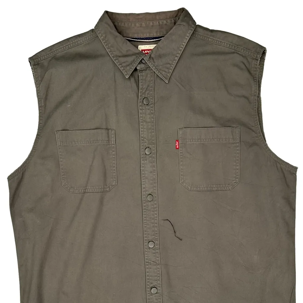 Levis Shirt - XL Grey Cotton - Image 4