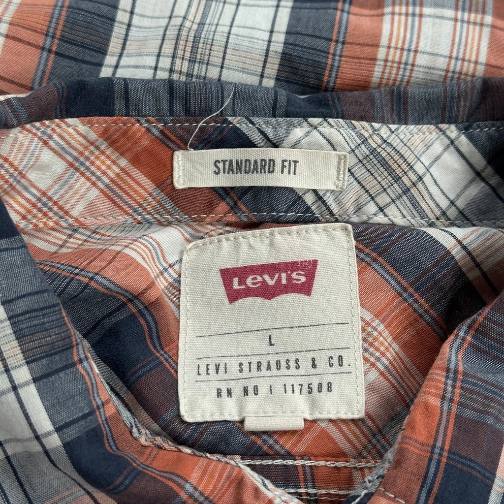 Levis Checked Shirt - Large Multicoloured Cotton - Image 3