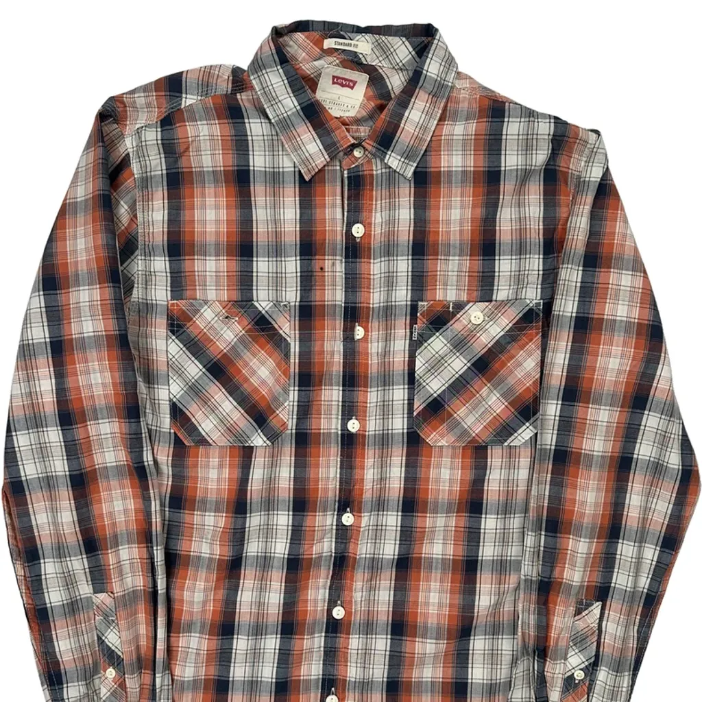 Levis Checked Shirt - Large Multicoloured Cotton - Image 5