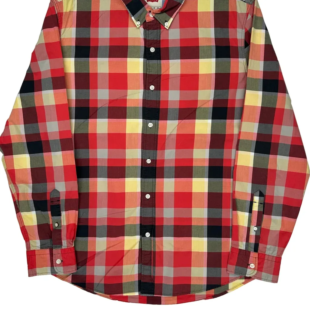 Levis Checked Shirt - XL Multicoloured Cotton - Image 4