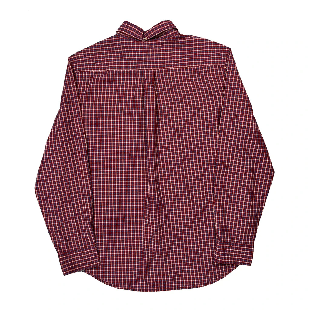Levis Checked Shirt - XL Red Cotton - Image 2