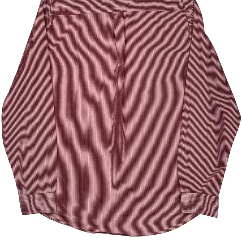 Levis Striped Shirt - XL Red Cotton - Image 6