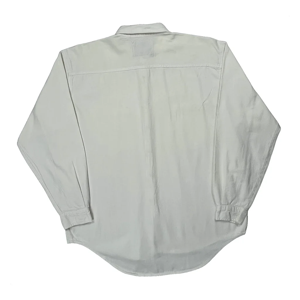 Levis Shirt - Large White Cotton - Image 2
