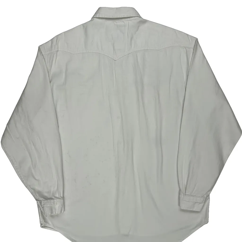 Levis Shirt - Large White Cotton - Image 6