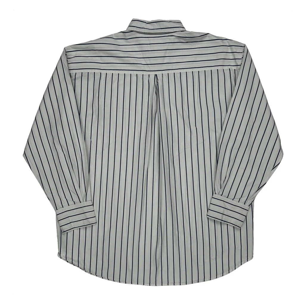 Levis Striped Shirt - Small White Cotton - Image 2