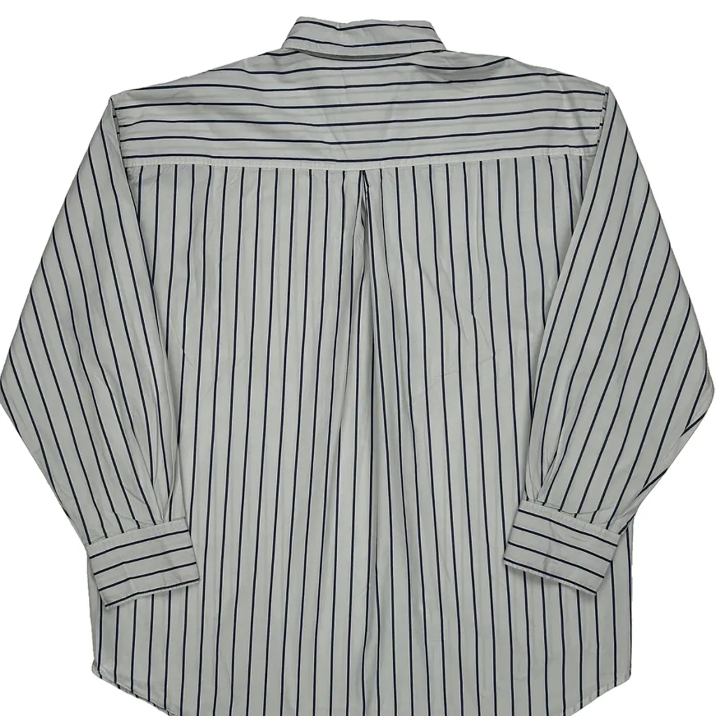 Levis Striped Shirt - Small White Cotton - Image 6