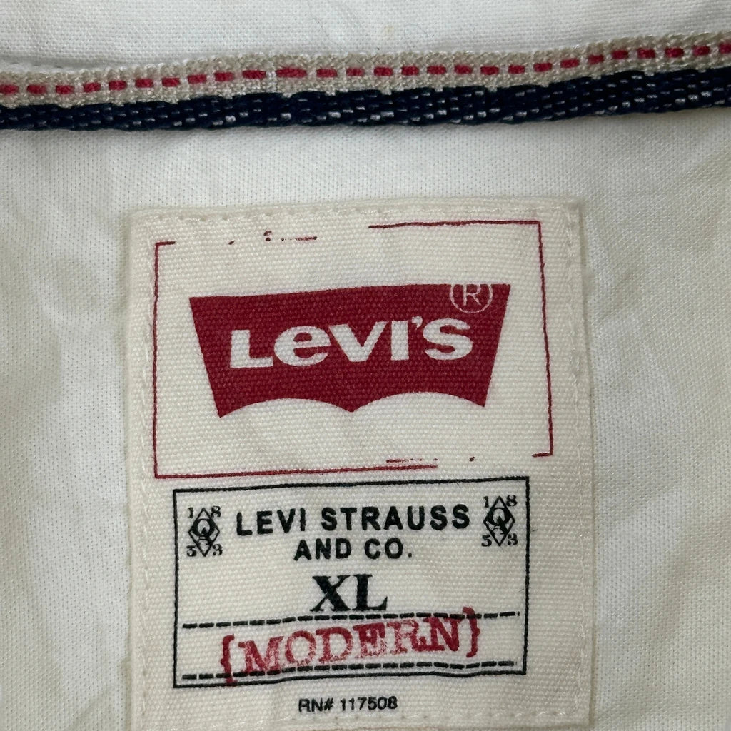 Levis Shirt - XL White Cotton - Image 3