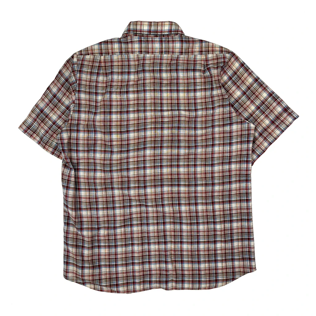 Levis Checked Short Sleeve Shirt - XL Multicoloured Cotton - Image 2