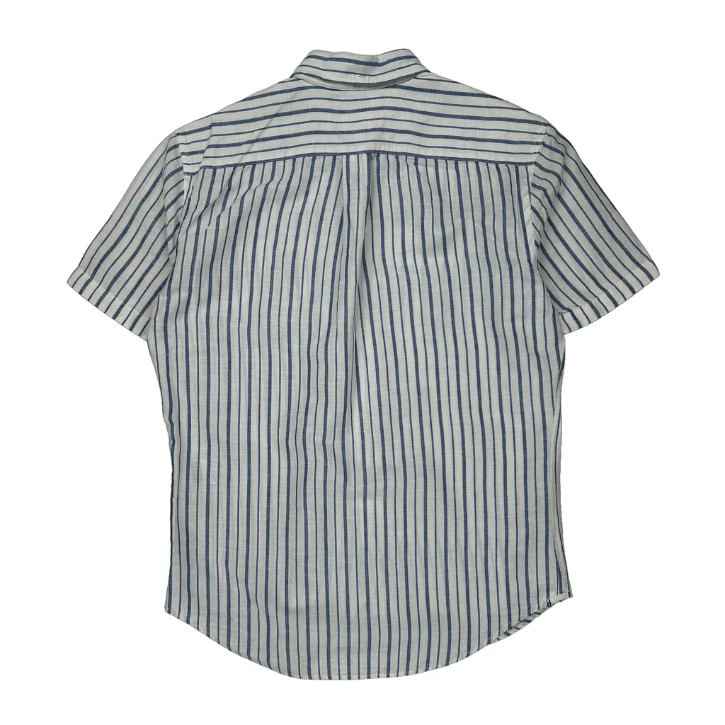 Levis Slim Fit Short Sleeve Shirt - Medium White Cotton - Image 2