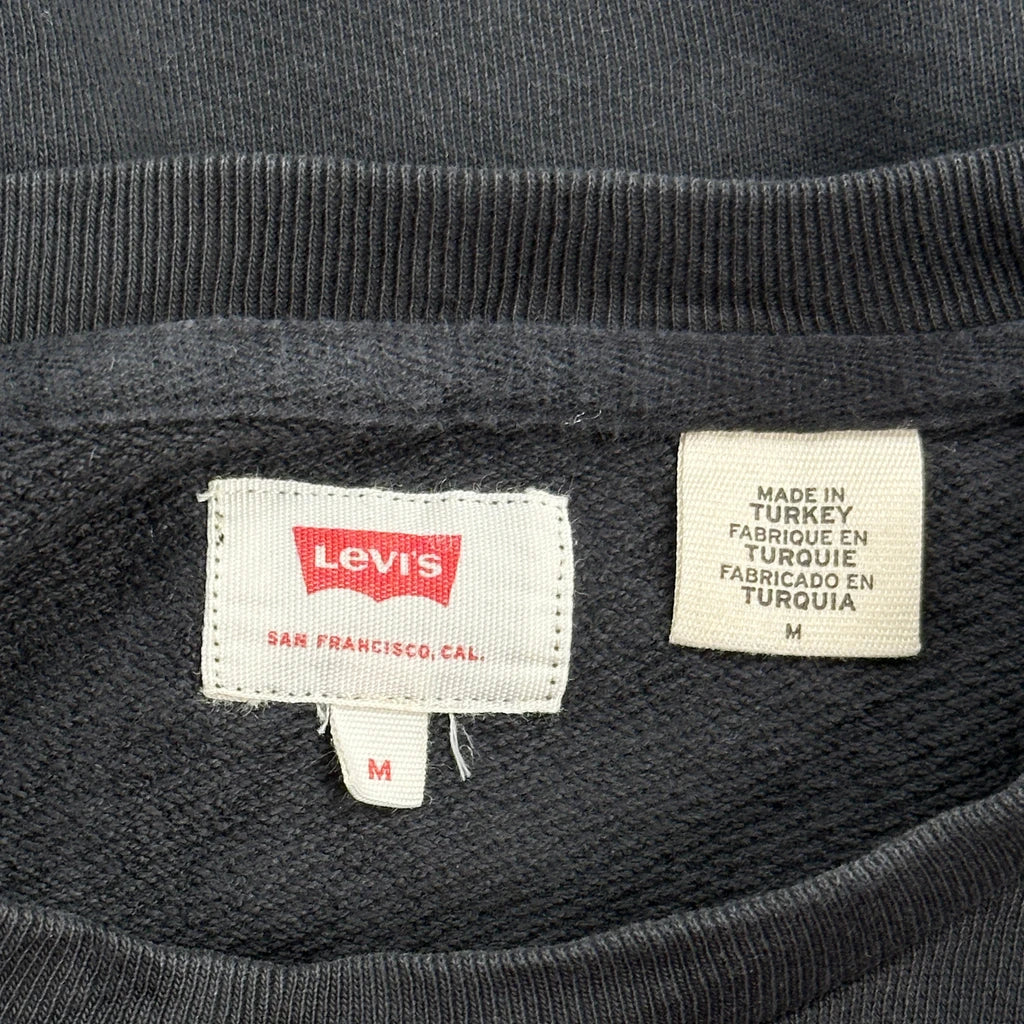 Levis Camo Sweatshirt - Medium Black Cotton - Image 3