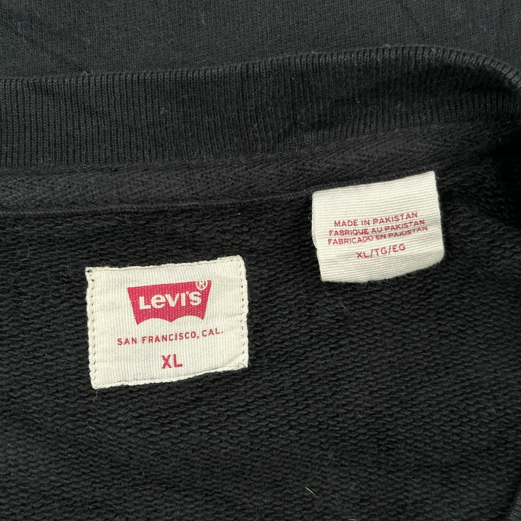 Levis Sweatshirt - XL Black Cotton - Image 3