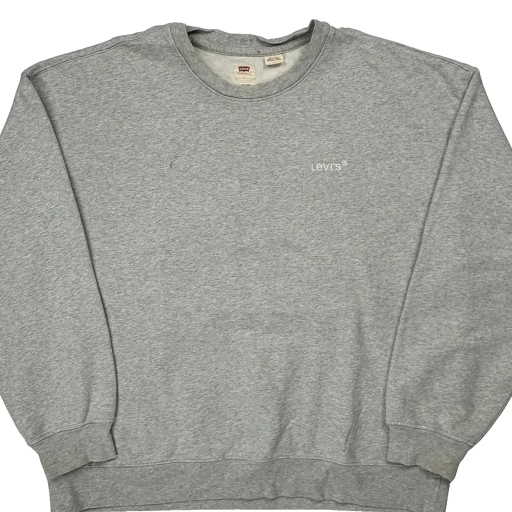 Levis Sweatshirt - Large Grey Cotton - Image 4