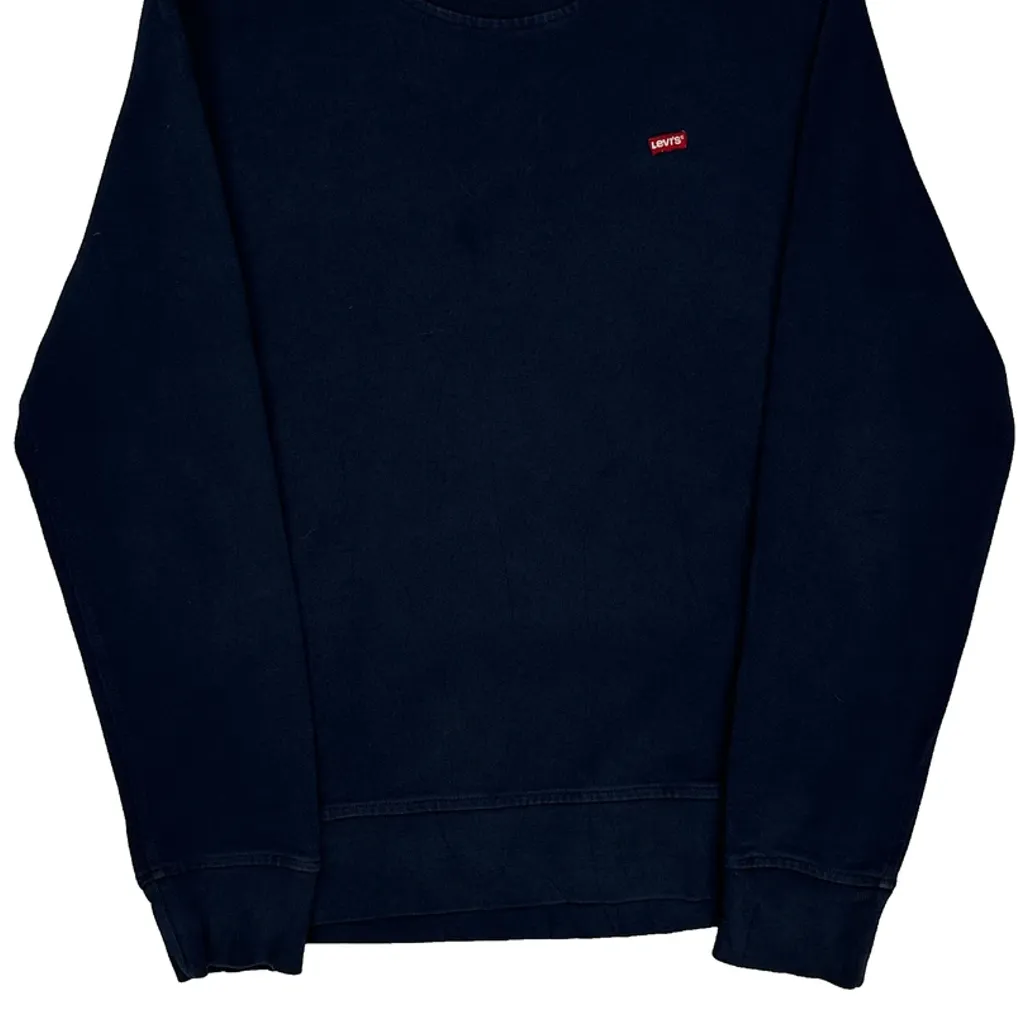 Levis Sweatshirt - Small Navy Cotton - Image 4