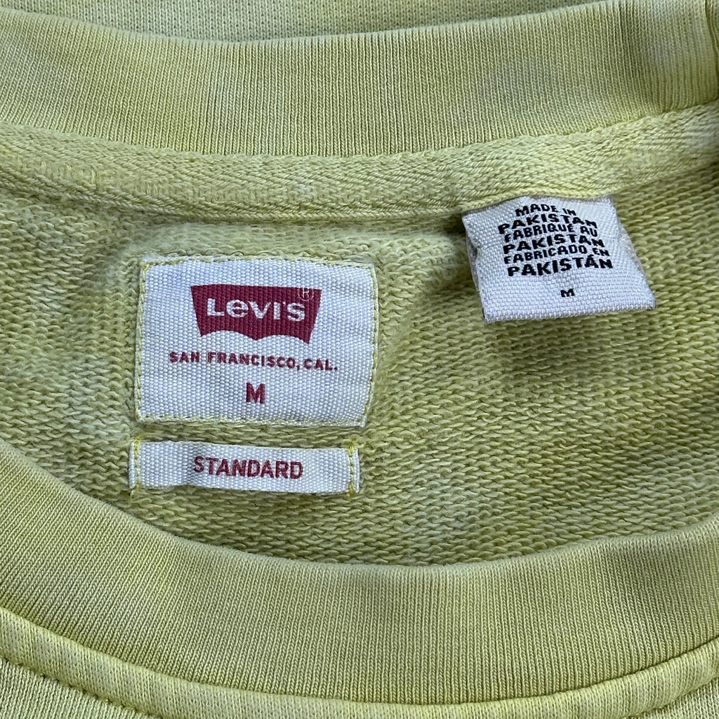 Levis Sweatshirt - Medium Yellow Cotton - Image 3