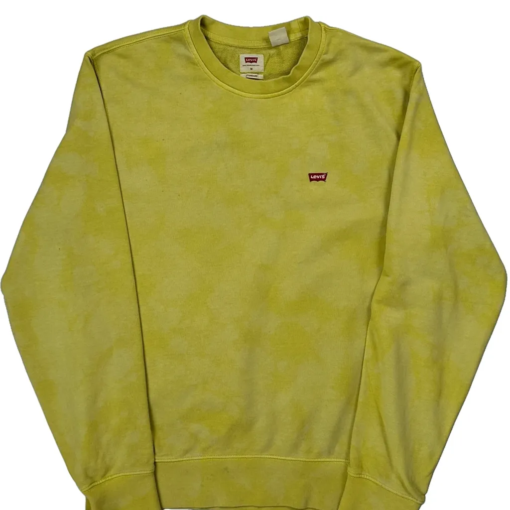 Levis Sweatshirt - Medium Yellow Cotton - Image 4