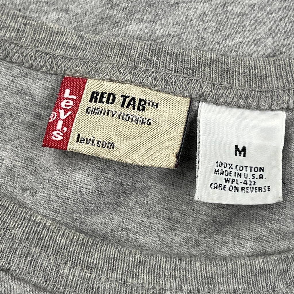 Levis T-Shirt - Medium Gray Cotton - Image 3