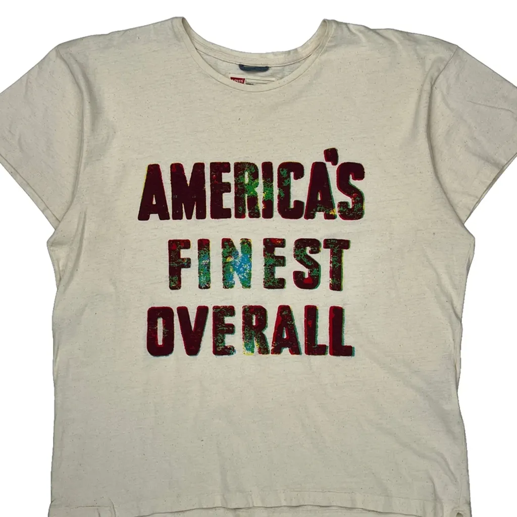 Levis T-Shirt - Large Multicoloured Cotton - Image 4