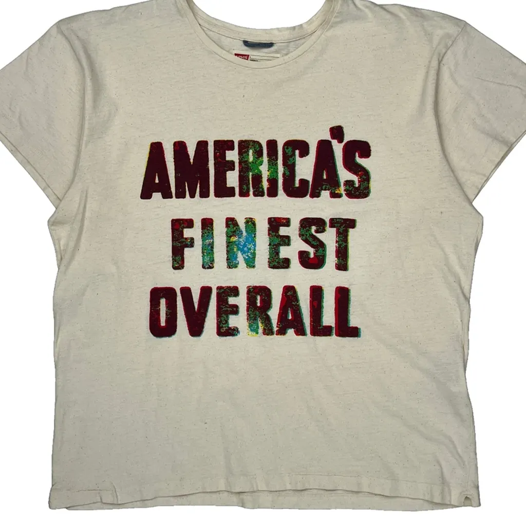 Levis T-Shirt - Large Multicoloured Cotton - Image 5
