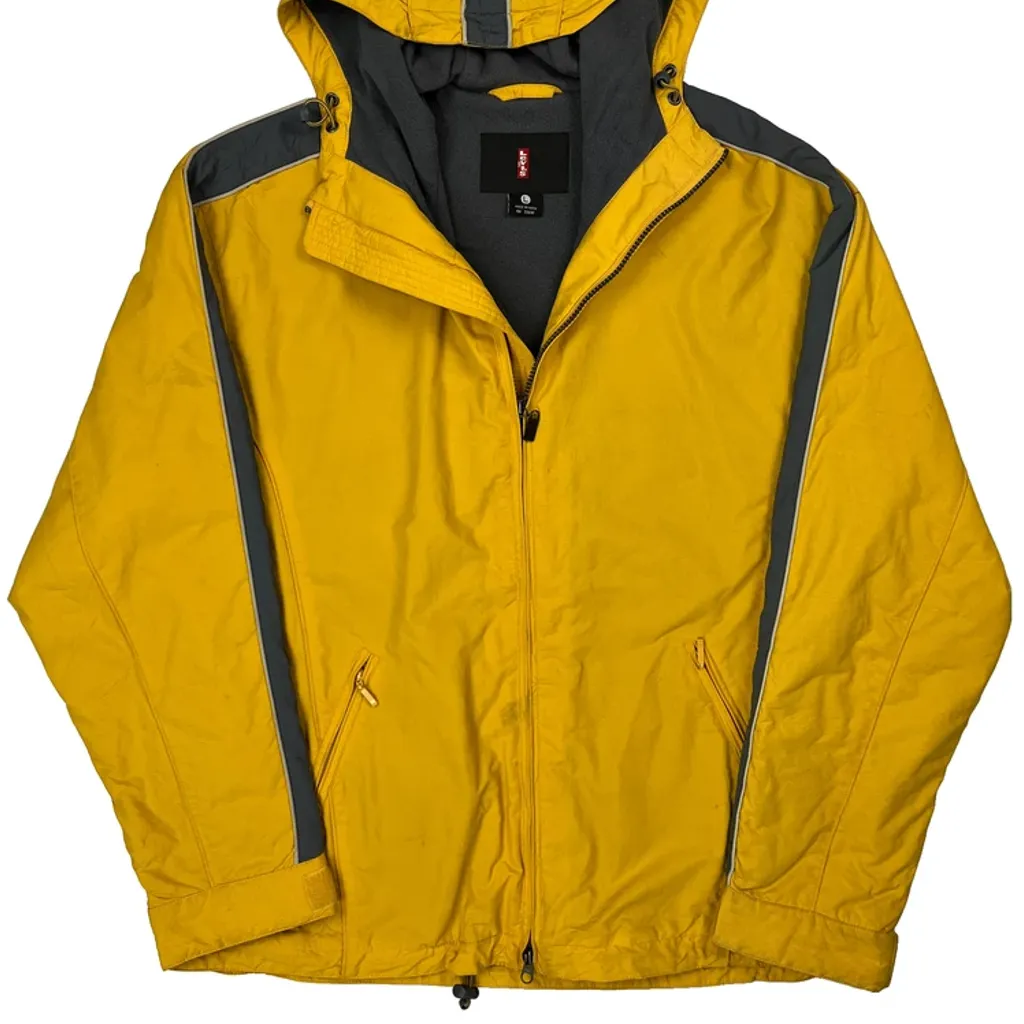 Levis Windbreaker - Large Yellow Polyester - Image 4
