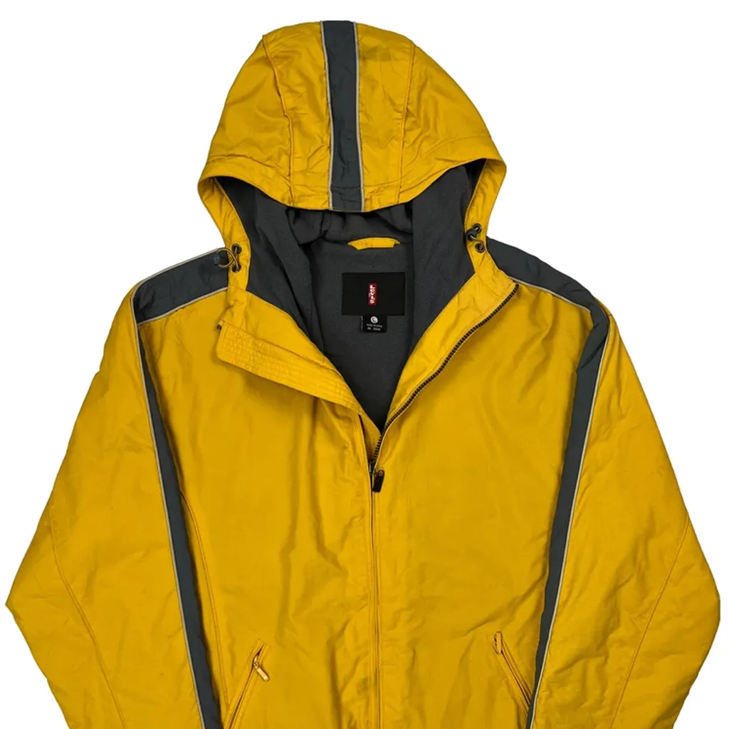 Levis Windbreaker - Large Yellow Polyester - Image 5