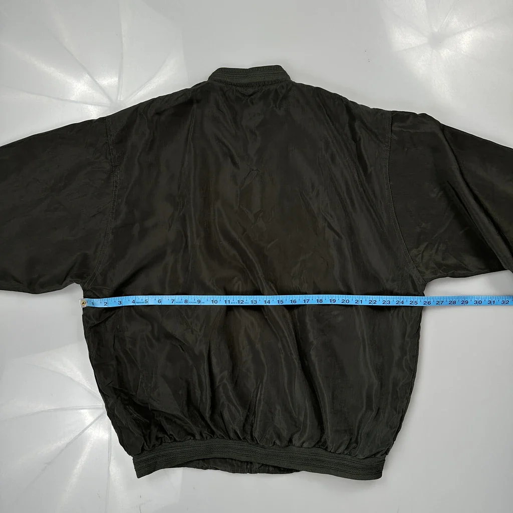 Liang Shau Windbreaker - Large Green Polyester - Image 3
