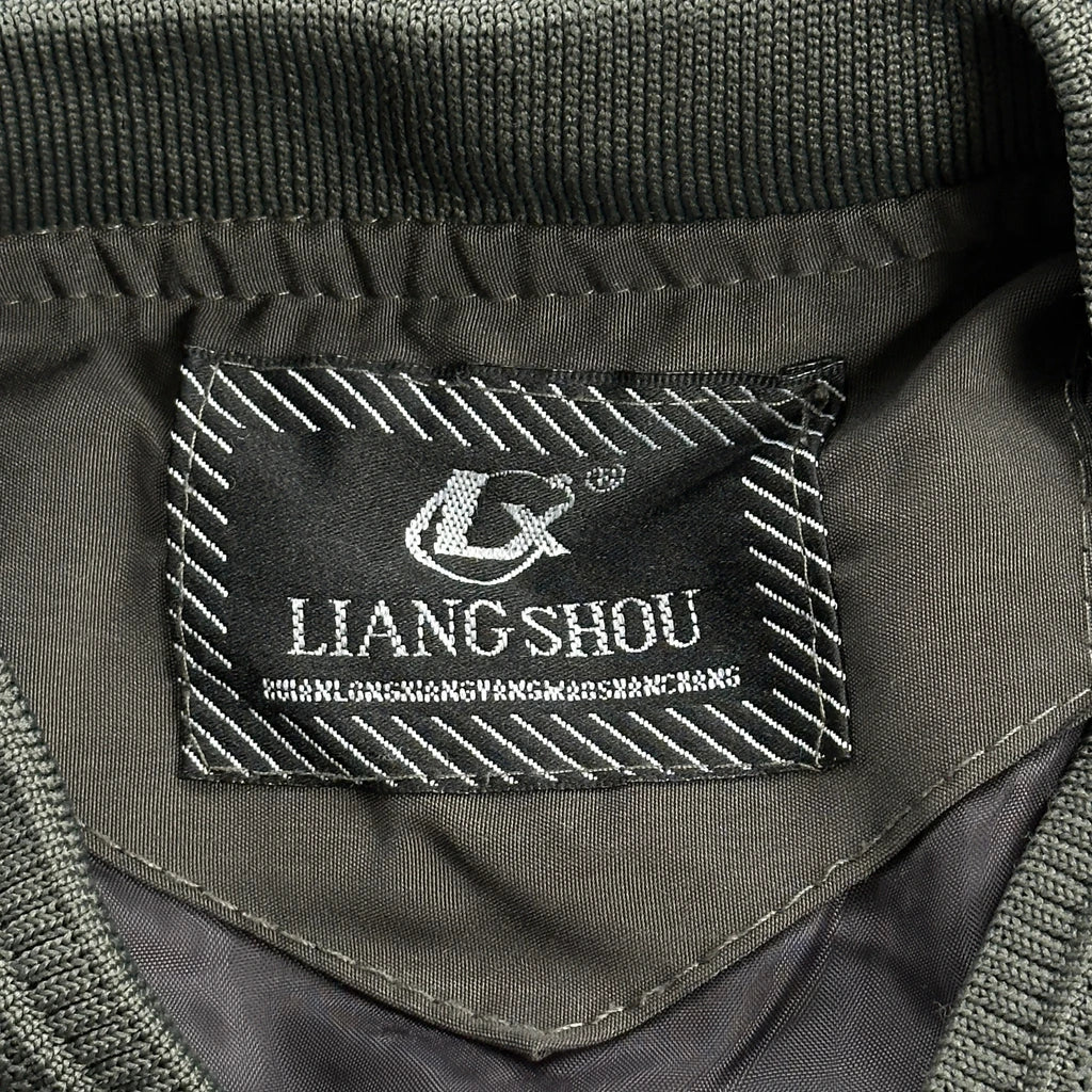 Liang Shau Windbreaker - Large Green Polyester - Image 4