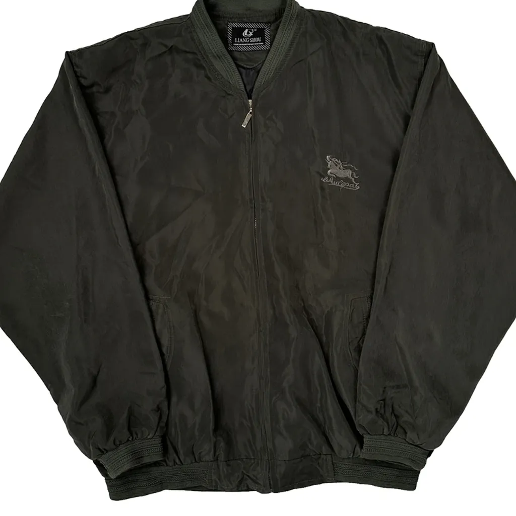Liang Shau Windbreaker - Large Green Polyester - Image 6