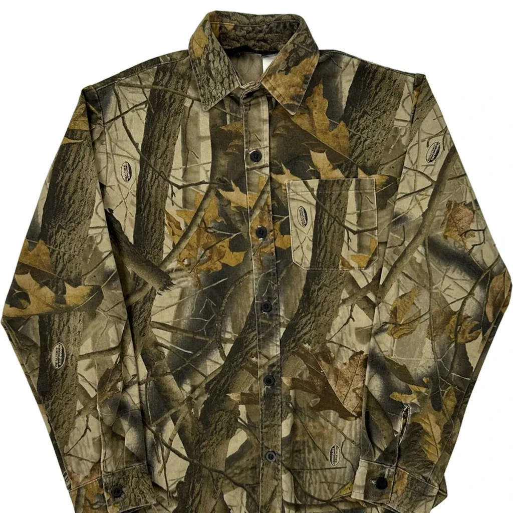 Liberty Flannel Shirt - Medium Camo Cotton - Image 4