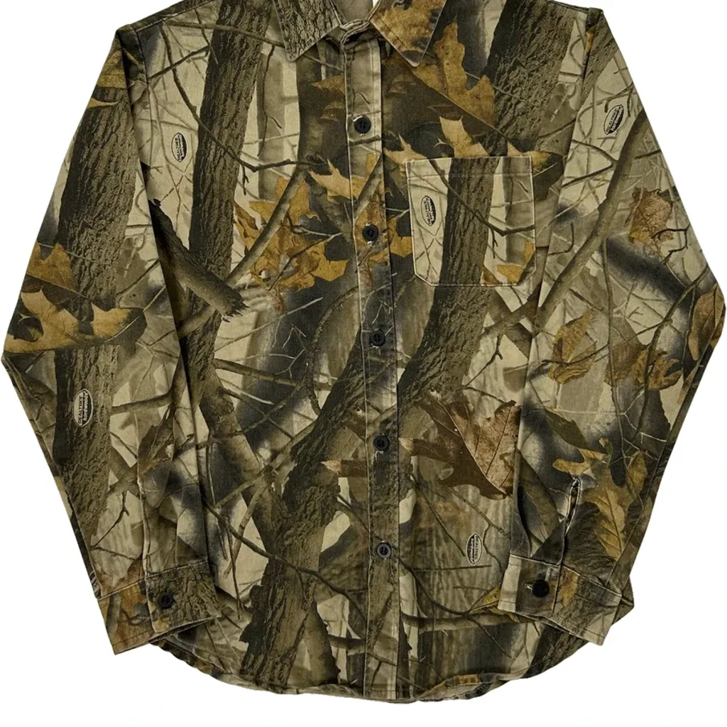 Liberty Flannel Shirt - Medium Camo Cotton - Image 5
