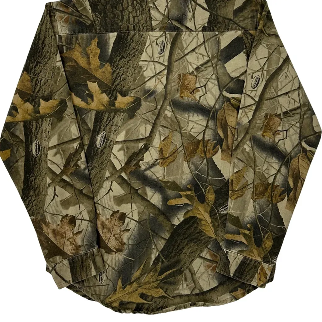 Liberty Flannel Shirt - Medium Camo Cotton - Image 6