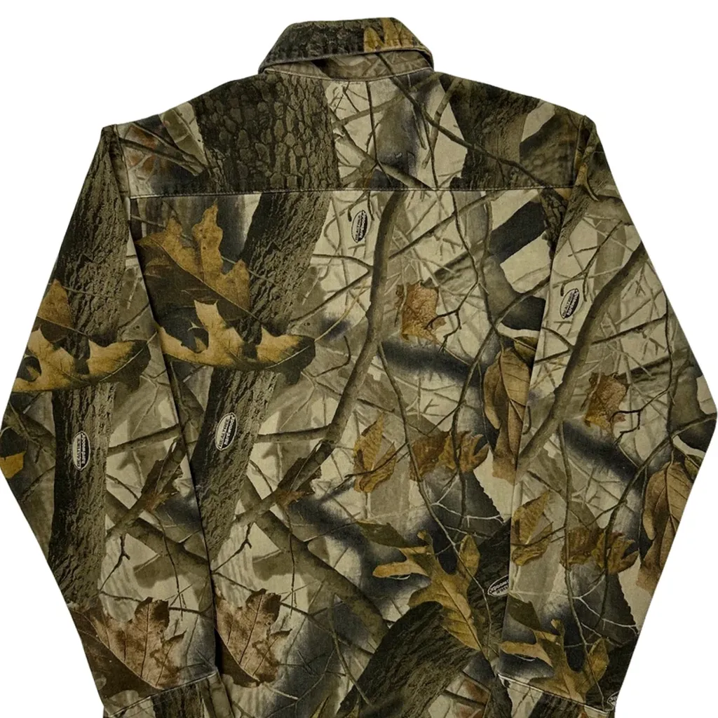Liberty Flannel Shirt - Medium Camo Cotton - Image 7