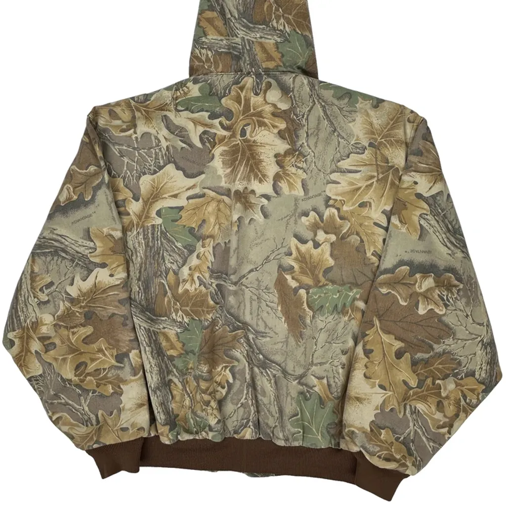 Liberty Camo Work Jacket - 2XL Green Cotton - Image 7