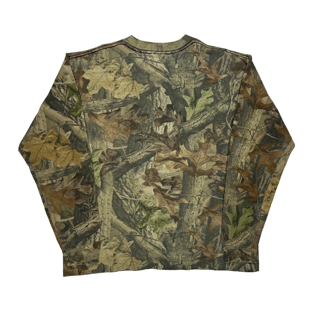 Liberty Long Sleeve T-Shirt - Large Camo Cotton - Image 2