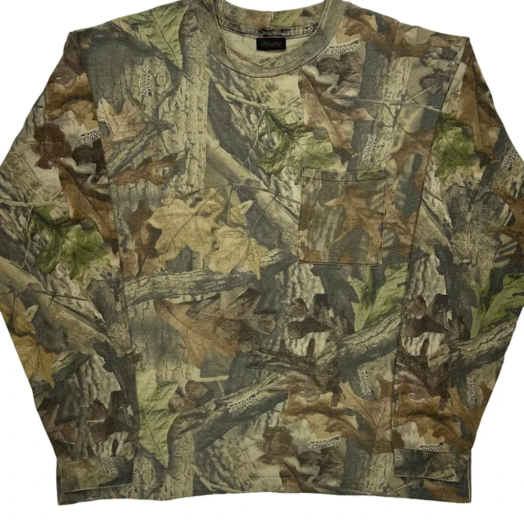 Liberty Long Sleeve T-Shirt - Large Camo Cotton - Image 6
