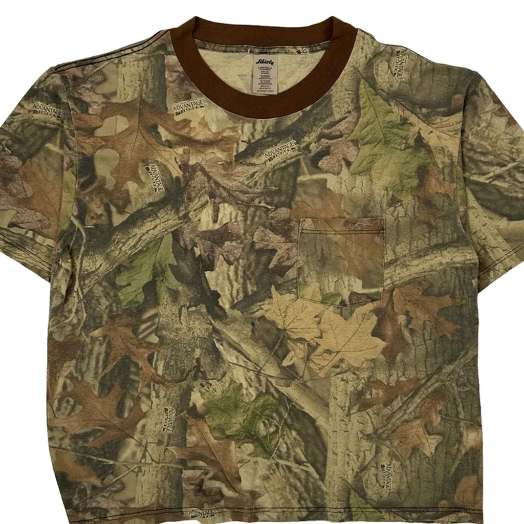 Liberty Camo Ringer T-Shirt - XL Camo Polyester Blend - Image 4