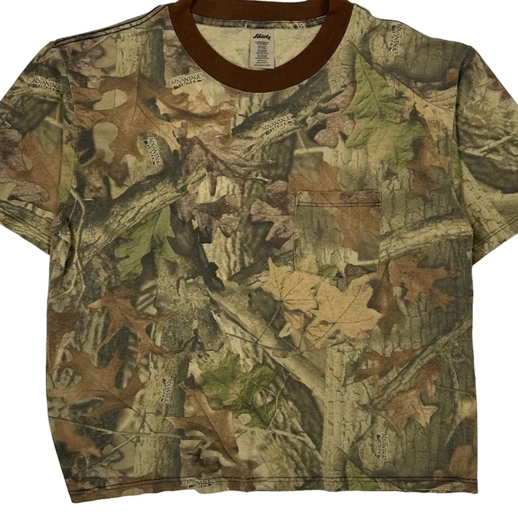 Liberty Camo Ringer T-Shirt - XL Camo Polyester Blend - Image 5