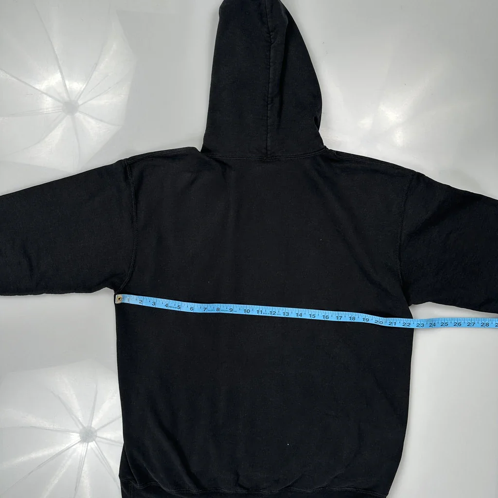 Lions Football Nfl Hoodie - Large Black Cotton - Image 3
