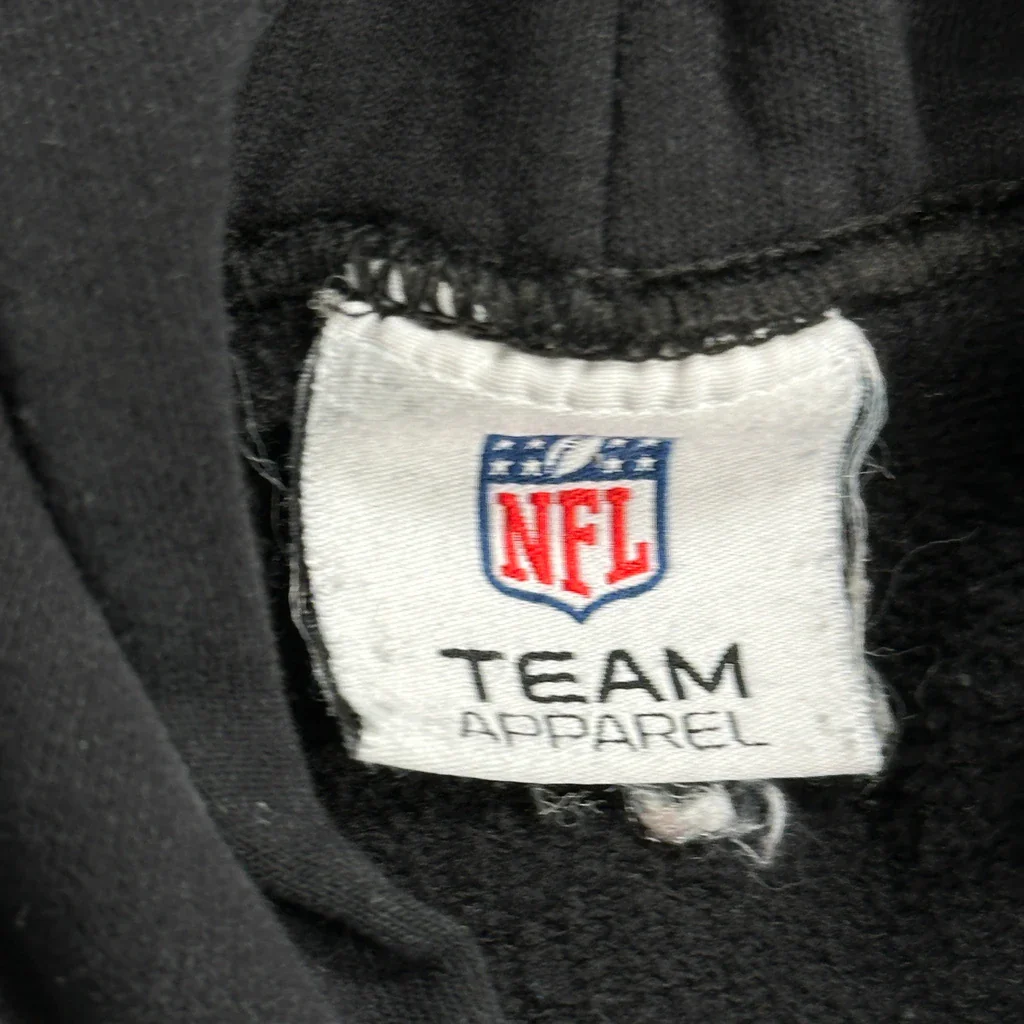 Lions Football Nfl Hoodie - Large Black Cotton - Image 4