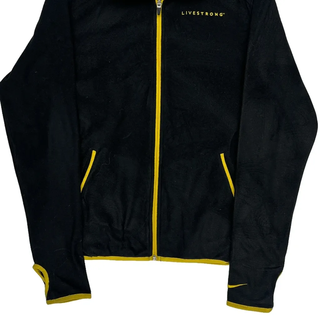 Livestrong Nike Fleece - Large Black Polyester - Image 5