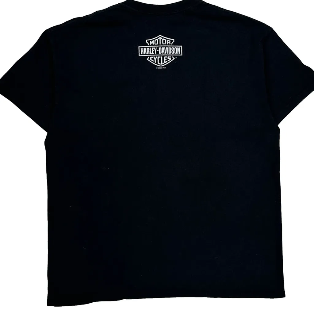 Livewire Harley Davidson Graphic T-Shirt - Large Black Cotton - Image 7