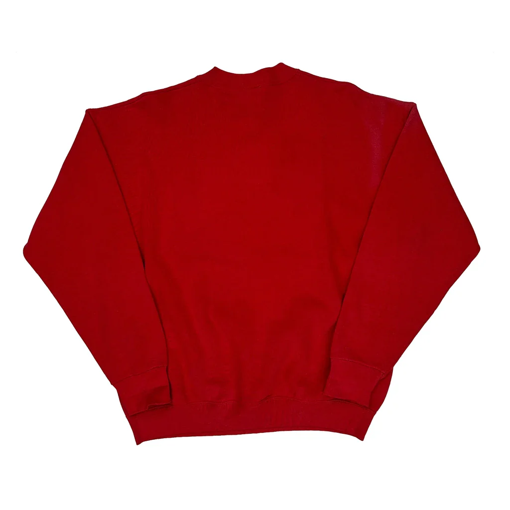 Looney Tunes Cartoon Sweatshirt - XL Red Cotton - Image 2