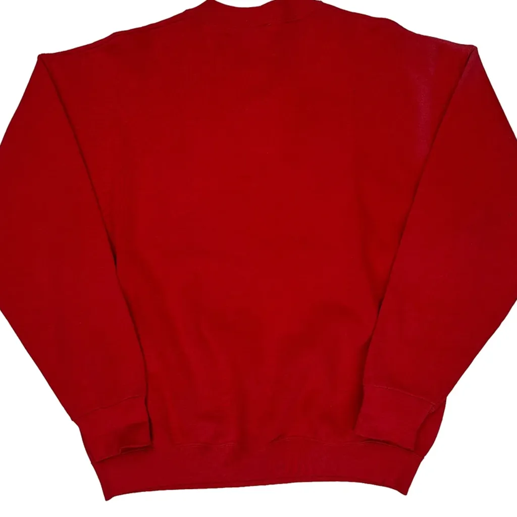 Looney Tunes Cartoon Sweatshirt - XL Red Cotton - Image 6
