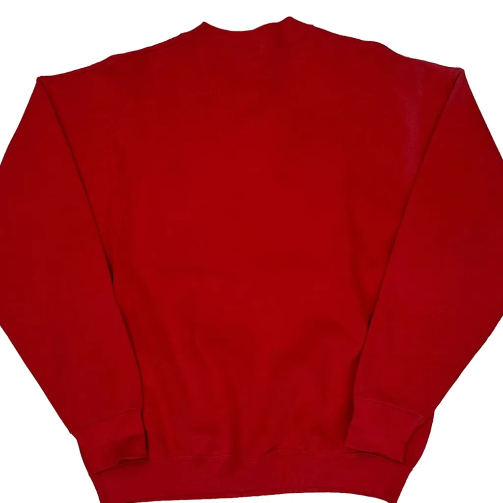 Looney Tunes Cartoon Sweatshirt - XL Red Cotton - Image 7
