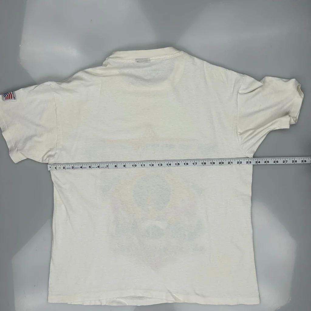 Looney Tunes World Cup Looney Tunes Graphic T-Shirt - XL White Cotton - Image 3