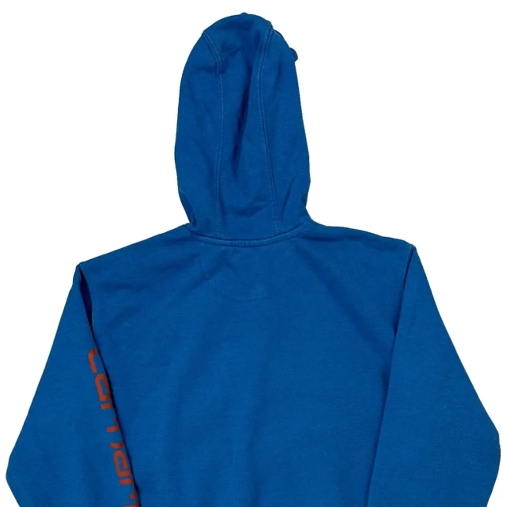 Loose Fit Carhartt Hoodie - Medium Blue Cotton - Image 7