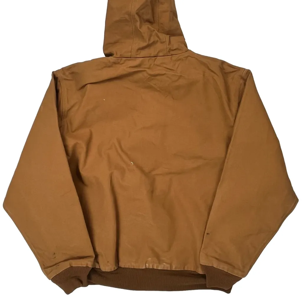 Loose Fit Carhartt Jacket - XL Brown Cotton - Image 7