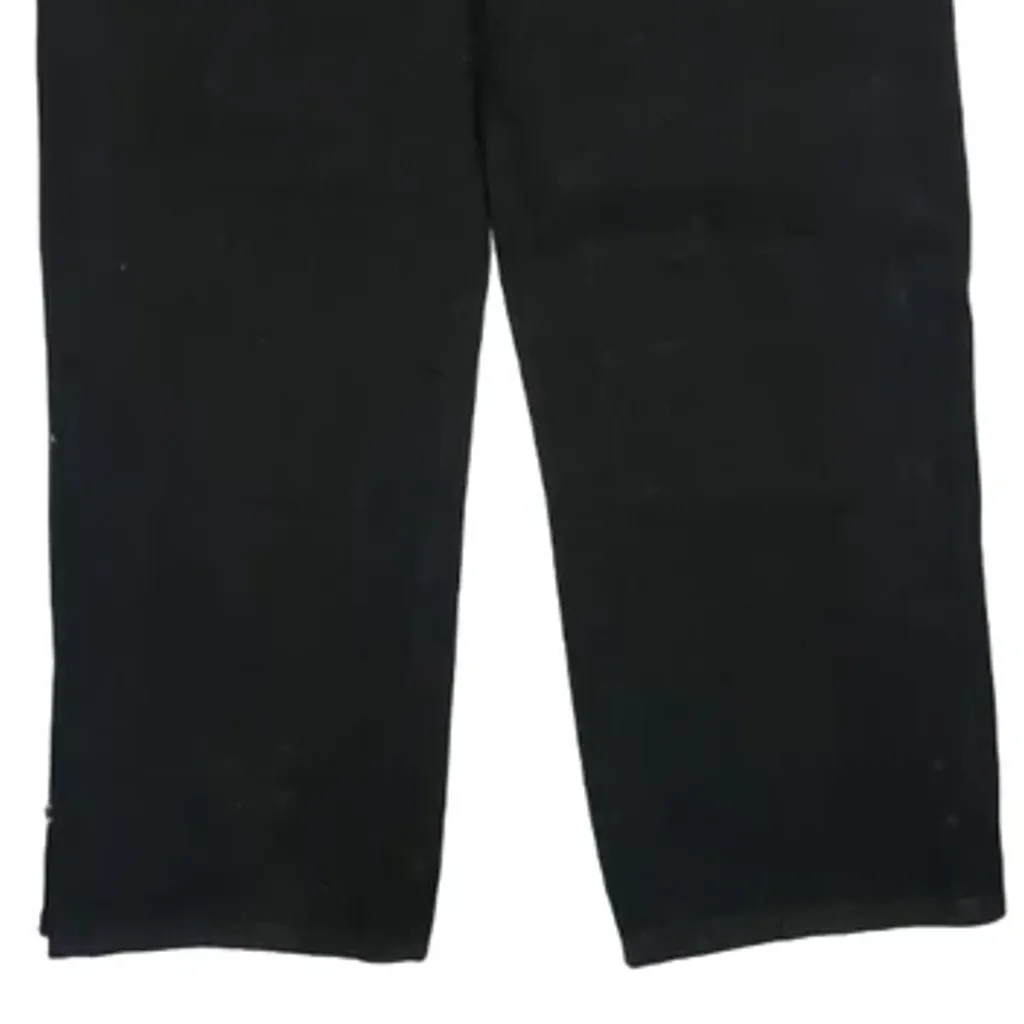 Loose Fit Carhartt Double Knee Overalls - 34W 34L Black Cotton - Image 6