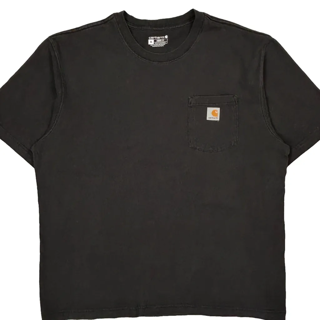Loose Fit Carhartt T-Shirt - XL Black Cotton - Image 5
