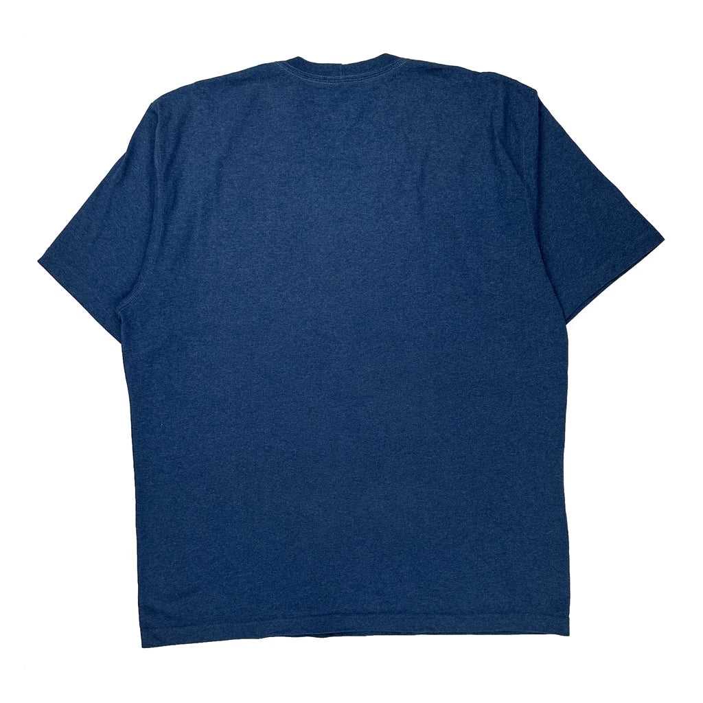Loose Fit Carhartt T-Shirt - Large Blue Cotton - Image 2