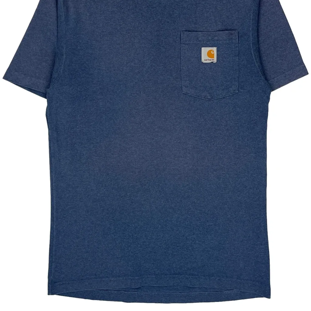 Loose Fit Carhartt T-Shirt - Small Blue Cotton - Image 5